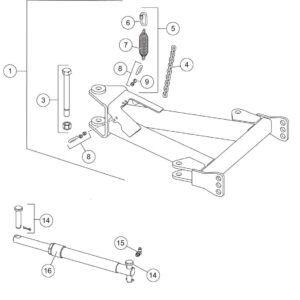 HD2 A-Frame Components Diagram