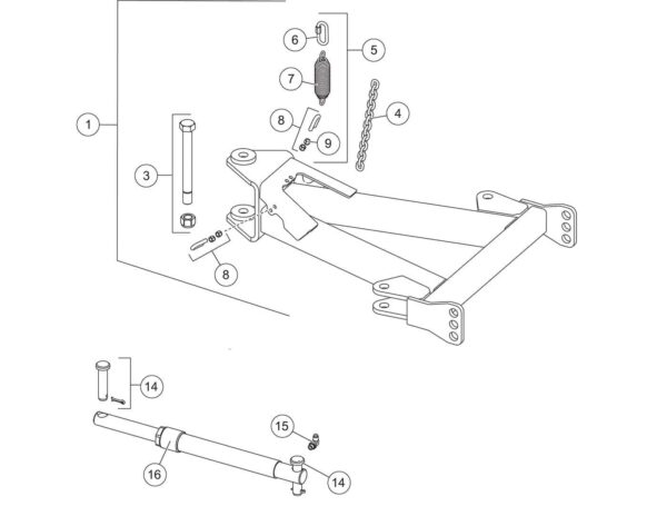 HD2 A-Frame Components Diagram