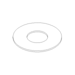 BOSS HDW05556 - YZN SAE 5/8" Flat Washer