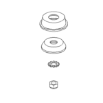 BOSS HDW05590 - Headlight Mounting Hardware