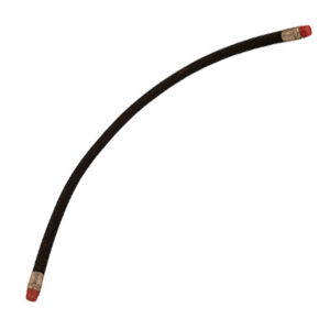 High Pressure Hose Assembly 1 Inch NPT x 1 Inch NPSM x 11 Foot Long
