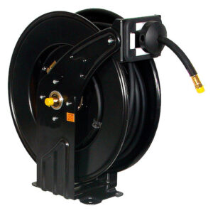 Buyers HR1250 - Black Steel Hose Reel (1/2 Inch Diameter x 50 Foot Long Black Hose)