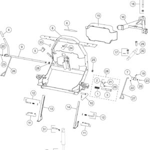 HT Series Headgear and A-Frame Diagram