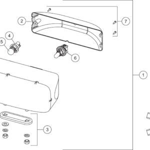 HT Series Headlamp Kit Diagram