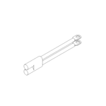 BOSS HYD01684 - Power/Ground Cable Truck Side 90