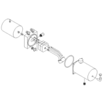BOSS HYD01710 - 2 Quart Power Unit Reservoir Plug Assembly