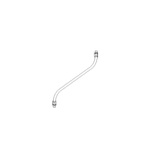 BOSS HYD07042 - Hydraulic Hose (3/8" x 42") [1/4" MP x 3/8" MP]