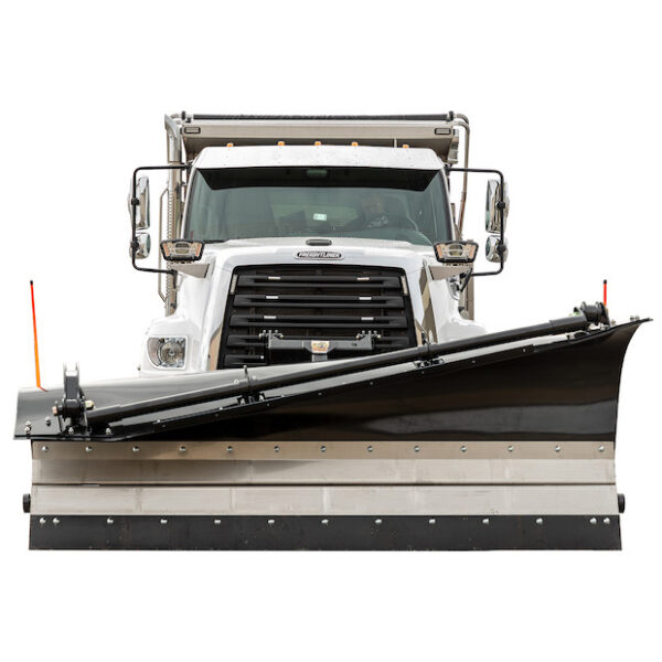 SnowDogg SuperFlex Municipal Snow Plow - 11 Foot Blade Compact A-frame