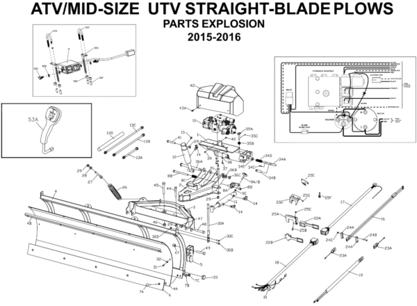 Diagram 02 BOSS ATV/Mid-Size UTV Straight-Blade Parts