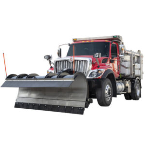 SnowDogg Carbon Steel Municipal J-Plow - 12 Foot Blade