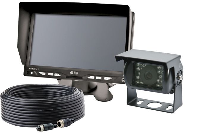 ECCO K7000B - Camera Kit: Gemineye 7.0" LCD color 4 Pin expandable up to 2 cameras 12-24VDC (includes M7000B C2013B and TC20-4B)