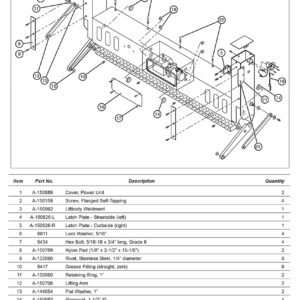 Anthony LA Base Assembly Diagram