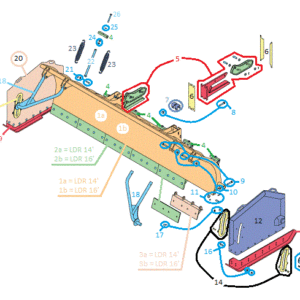 LDR Box Plow Assembly Diagram