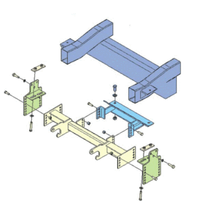 BOSS LTA05455 - RT3 HTX/Sport Truck Undercarriage (Chevy Classic Body Style 1988-00)