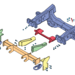 BOSS LTA09163B - RT3 Truck Undercarriage For 2009-20 Ford F150