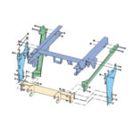 BOSS LTA09623 - RT3 Truck Undercarriage For 2005-11 Mitsubishi FG 4X4