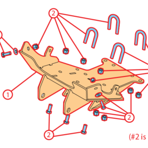 LTA13690 - BOSS Suzuki Undercarriage Parts Diagram
