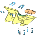 BOSS LTA13790 - Mid-Size UTV Undercarriage For 2008+ Polaris RZR 570/800
