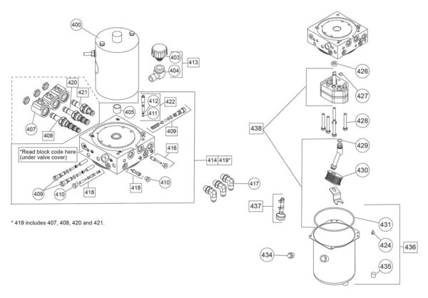 MC Series Hydraulic Unit Diagram