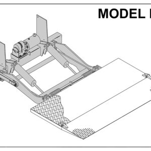 Thieman MDC - 30 Series Aluminum Platform Stowaway Tailgate With Retention Ramp (84 x 42 + 10)