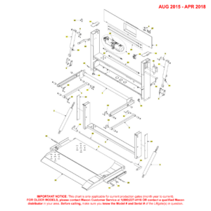 Maxon Me2 C2 Service Body (Aug 2015 - Apr 2018) Diagram