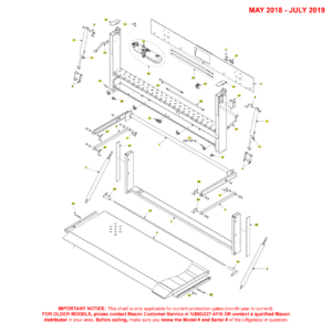 Maxon Me2 C2 Stakebed And Van Body (May 2018 - July 2019) Diagram