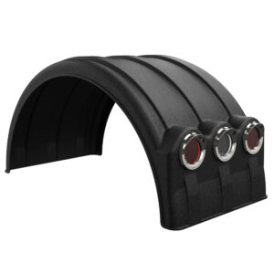 Minimizer MIN2480 Series Single-Axle Poly Fender Sets (Optional Lightbox)