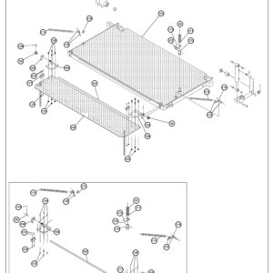 Anthony MRT-3500-6500-SF Main Platform Assembly (Gas Bottle Option) Diagram