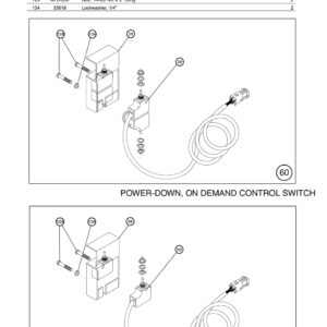 Anthony MRT-3500-6500-SF Switch And Wiring Harness Assemblies Diagram