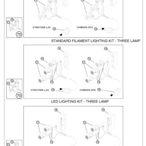 Anthony MRT-3500-6500-SF Taillight Assemblies Diagram