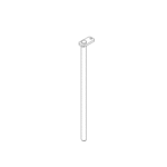 BOSS MSC01507 - RT3/RTII Power-V Center Hinge Pin (2007+)
