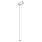 BOSS MSC01550 - 7'6 RTII V-Blade Center Hinge Pin