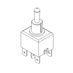 BOSS MSC01889 - SH2 Sealed Toggle Switch
