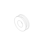 BOSS MSC03456 - 1-1/4 Inch Rubber Grommet