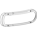 BOSS MSC04734 - 2002-2007 BOSS Light Headlight Bezel