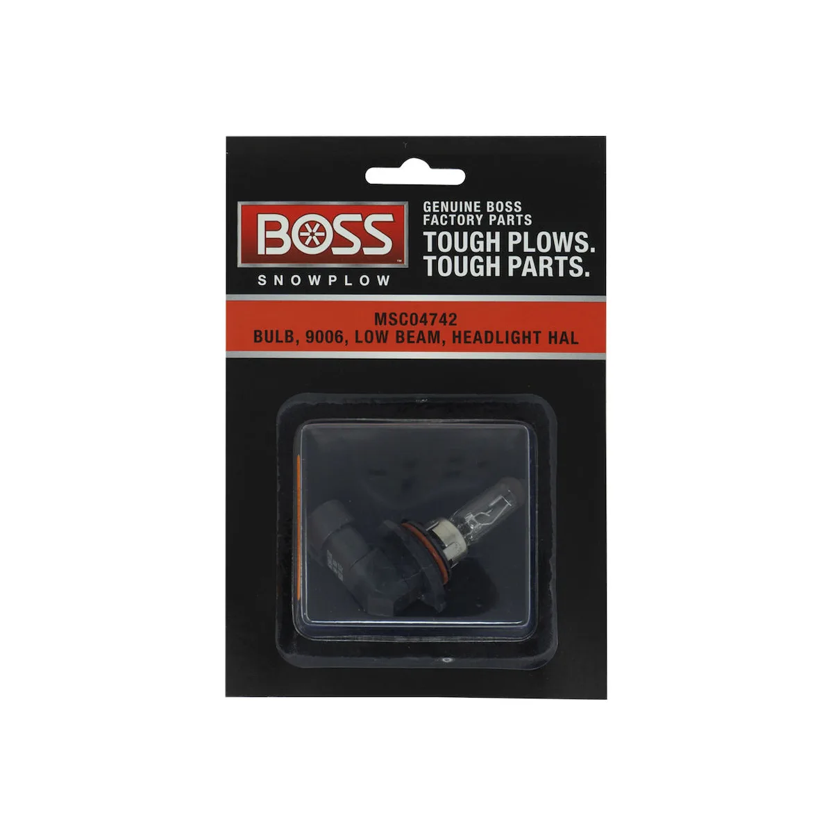 BOSS MSC04742 - Low Beam Halogen Headlight Bulb 9006