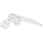 BOSS MSC07673 - HD V or Straight Blade Smarthitch Torsion Spring