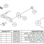 BOSS MSC07973 - Kit-Pin Cplr Sprg Rel Lvr Hd Sh2 2002 Rh