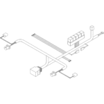 BOSS MSC08001 - Harness-Wiring 13Pin Veh Side 5-Relay