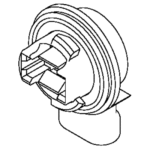 BOSS MSC11119 - Connector For 3157 Turn Signal Headlight Bulb (2008+)