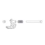 BOSS MSC13671 - Kickstand Kit Upper Atv