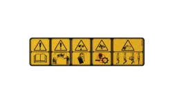 BOSS MSC21302 - Exact Path 'WARNING' Decal