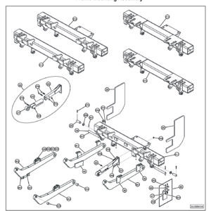 Anthony MTU-GLR-5-6 Frame Mounting Assembly Diagram