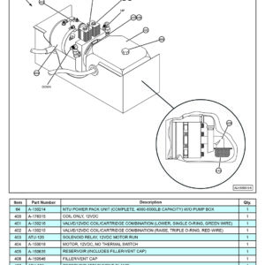 Anthony MTU-GLR-5-6 Hydraulic Power Pack Diagram