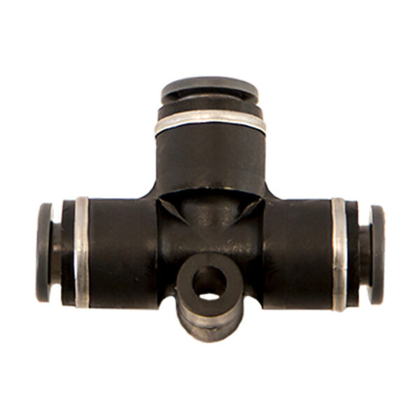 Buyers NUT0P25 - Brass/Poly DOT Push-In Union Tee 1/4 Inch Tube O.D.