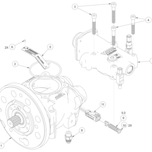 VMAC P170040 - D60 Compressor Assembly