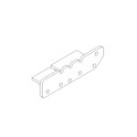 BOSS PBA03542-03 - Driver Side Pushbeam Support Plate From LTA03540/03660