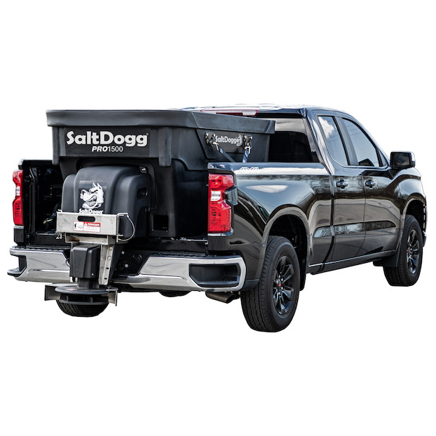 Buyers Products PRO1500 - SaltDogg? PRO1500 1.5 Cubic Yard Electric Poly Hopper Spreader - Auger