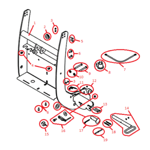 Power-V DXT Coupler Assembly Diagram