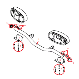 Power-V DXT Lightbar Assembly (103272 & Up) Diagram